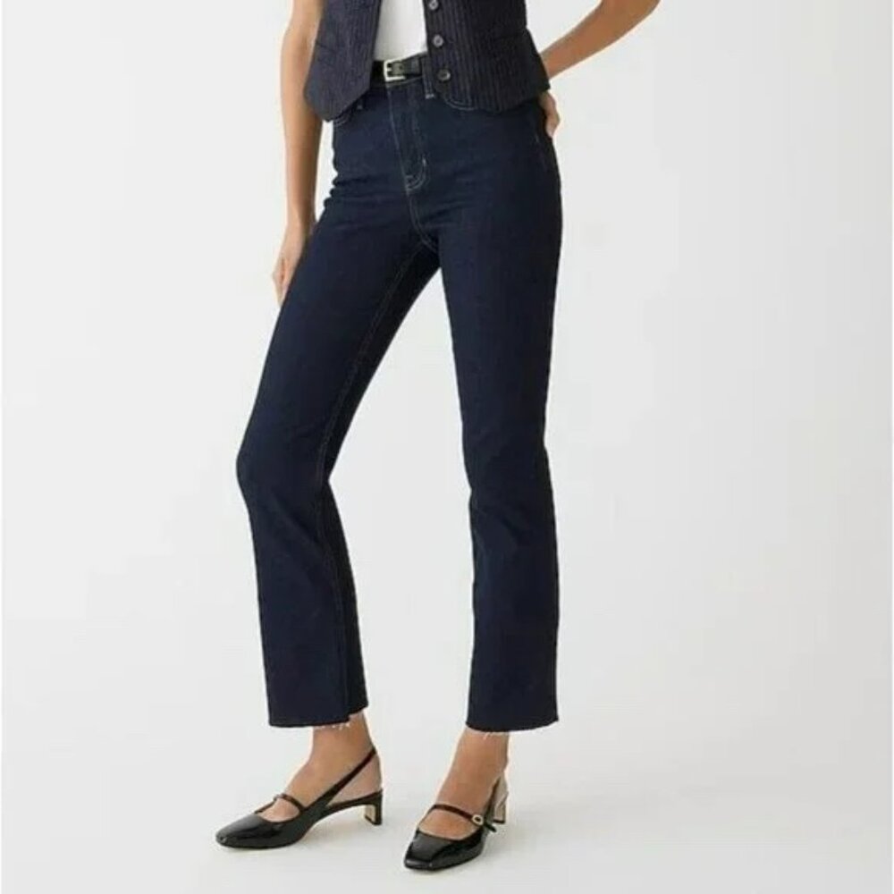 J. Crew | Slim Petite Demi Boot jeans| Rinse wash | 28P |